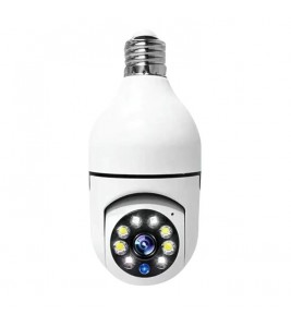 XY-3120S Bulb Shape IP Camera Wireless 2.4G / 4G WiFi Home Security Camera Two-Way Voice Call Webcam Support HD 360-Degree Panoramic Rotation