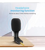 MD-3 3.5mm Microphone Mini Mobile Phone Microphone Live Recording Interview Mic
