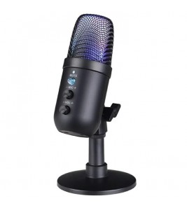 MU1000 Condenser Microphone Real Time Monitoring Noise Reduction Recording Desktop Mic