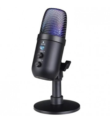MU1000 Condenser Microphone Real Time Monitoring Noise Reduction Recording Desktop Mic