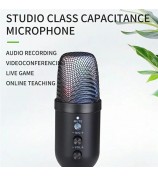 MU1000 Condenser Microphone Real Time Monitoring Noise Reduction Recording Desktop Mic