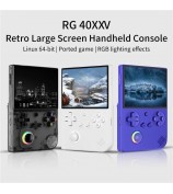 ANBERNIC RG40XXV 4.0-inch IPS Screen WiFi + Bluetooth Retro Video Game Console, with 64G TF Card - White