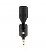 PULUZ PU614B  3.5mm Wireless Lavalier Microphone Clip-On Unidirectional Lapel Mic for Interview, Live Stream