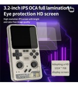 POWKIDDY RGB20PRO 64G Retro Handheld Gaming Console 3.2-inch IPS Screen - Yellow