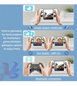 POWKIDDY RGB30 Handheld Game Console 4.0 inch IPS HD Screen Retro Joy-Stick Arcade Game Console with 16G+64G Card - Black