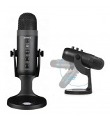 JMARY MC-PW8 Condenser Microphone USB Desktop Mic with Real-time Monitoring