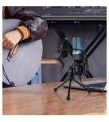 YANMAI X1R RGB Light USB Wired Microphone Recording E-sports Game Desktop Condenser Mic