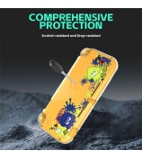 DATA FROG For Nintendo Switch Lite Lovely Protective Case Game Console Anti-drop PC Shell - Octopus