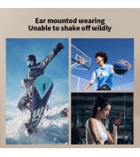 T19 OWS Ear Hook Bluetooth Headset Wireless Headphone Waterproof Earphone - Skin Color