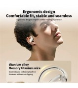 T19 OWS Ear Hook Bluetooth Headset Wireless Headphone Waterproof Earphone - Skin Color