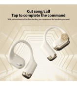 T19 OWS Ear Hook Bluetooth Headset Wireless Headphone Waterproof Earphone - Skin Color