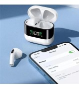 REMAX TWS-10Plus Digital Display True Wireless Stereo Bluetooth Earbuds - Low Latency, Smart Touch Control