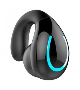 YX-08 Noise Reduction Single Earbud Bone Conduction Ear Clip Wireless Bluetooth Headphones