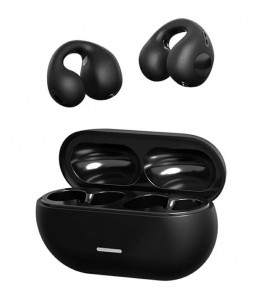 T7500 Clip-On Wireless Bluetooth Earphones OWS Bone Conduction Headphones - Black