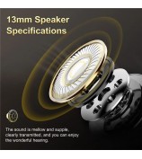 SP36 ENC Noise Reduction Wireless Bluetooth Sports Earphones with Rotating Hook - Black