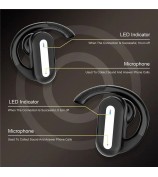 SP36 ENC Noise Reduction Wireless Bluetooth Sports Earphones with Rotating Hook - Black