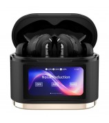 BD2 Smart Digital Display Touch Screen Wireless Bluetooth Headset ANC+ENC Noise Cancelling - Gold