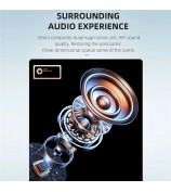DUDAO U17Pro Air Conduction Bluetooth Earphone Ear Hanging Sports Music Headset - Black