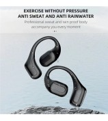 DUDAO U17Pro Air Conduction Bluetooth Earphone Ear Hanging Sports Music Headset - Black