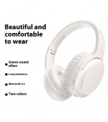 DUDAO X22Pro Bluetooth Headphones Noise Reduction Foldable HiFi Stereo Wireless Headset - Black