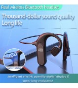 VG09 Bone Conduction Open Ear Headphones Wireless Bluetooth Sports Earphones Support TF Card