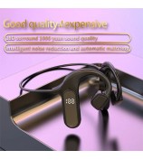 VG09 Bone Conduction Open Ear Headphones Wireless Bluetooth Sports Earphones Support TF Card