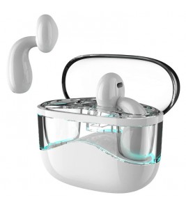 YYK Q29 Wireless Bluetooth Headphones In-Ear Ultra-Long Standby HD Call Sports Earphones - White