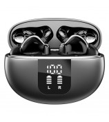 YYK-Q10 Wireless Bluetooth Earphone Noise Cancellation HD Calls Music In-Ear Headset - Black