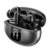 YYK-Q10 Wireless Bluetooth Earphone Noise Cancellation HD Calls Music In-Ear Headset - Black