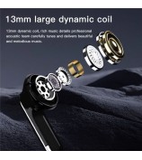 YYK-Q10 Wireless Bluetooth Earphone Noise Cancellation HD Calls Music In-Ear Headset - Black