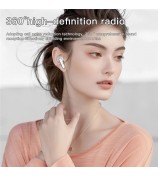 YYK-Q10 Wireless Bluetooth Earphone Noise Cancellation HD Calls Music In-Ear Headset - Black