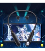 AKZ-R18 ENC Noise Canceling Bluetooth Headphones Power Display Sports Wireless Earphones - Black
