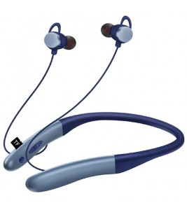 R8 Sport Running Neckband Bluetooth Headset Magnetic Wireless Music Game Earphone - Blue