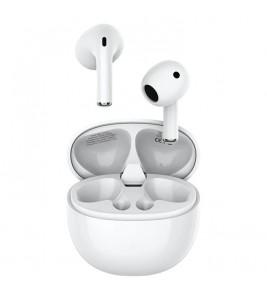 CELEBRAT W62 TWS Bluetooth Earphones Semi-In-Ear Wireless Sports Music Headset - White