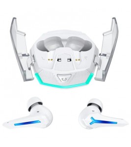 CELEBRAT W54 TWS Bluetooth Earphones In-Ear Wireless Music Gaming Headset - White