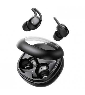 REMAX Sleepbuds Z3 Bluetooth 5.4 Earphones Low Latency Earbuds with Transparent Charging Case - Black