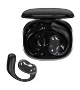 YJ33 Bluetooth Earphones Noise Reduction Wireless Earhooks with Touch Control Charging Case - Black