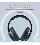 LENOVO LECOO ES209 Wireless Over-Ear Headphones Foldable Heavy Bass Bluetooth Headset - Black