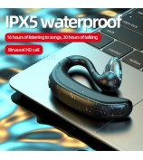 M-800 Driving Single Earphone Business Hands-free Wireless Bluetooth Headphones - Black