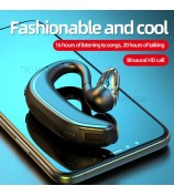 M-800 Driving Single Earphone Business Hands-free Wireless Bluetooth Headphones - Black