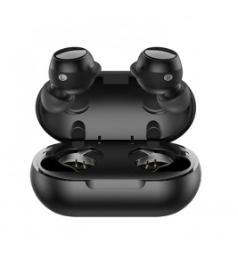 TWS-22 Wireless TWS Earphones HiFi IPX5 Waterproof Mini Earbuds Sport Headphones Bluetooth Running Headset for Samsung Xiaomi iPhone - Black