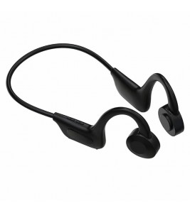 Q33 Air Conduction Wireless Bluetooth 5.1 Neckband Headphone Calling Music Earphone Sports Stereo Headset - Black