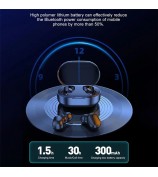 A6R TWS Mini Wireless Bluetooth Headset Low Delay In-ear Earphone Sports Headphone with Charging Case