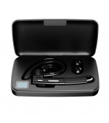 YYK-520 2nd Wireless Bluetooth 5.0 Single Ear Headset Car Earhook Business Earphone with Charging Case