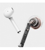 LENOVO Thinkplus LP2 TWS Headset Wireless Earphone Bluetooth 5.0 Dual Stereo Bass Touch Updated Headphones with ENC Noise Reduction Mic IPX5 Life Waterproof Earbuds - White