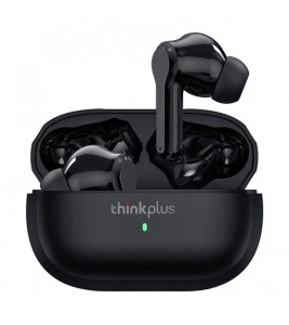 LENOVO Thinkplus LP1S TWS Wireless Headset Bluetooth 5.0 Headphones ANC HiFi Music Sports Earbuds with Mic - Black