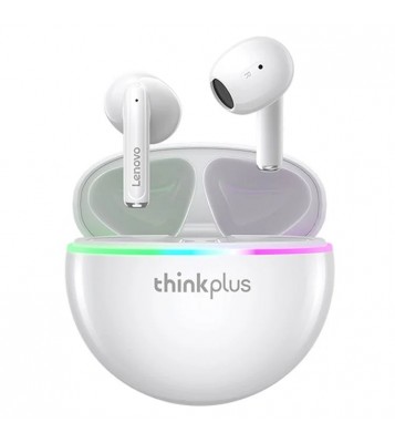 LENOVO Thinkplus XT97 Bluetooth 5.2 Earphones Wireless Headphones TWS HiFi Stereo Sound Earbud with Mic - White