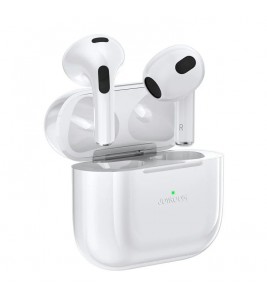 JOYROOM JR-T03S Plus TWS Headset Bilateral Semi-In-Ear Bluetooth Earbuds Wireless Headphones Support Wired / Wireless Charging