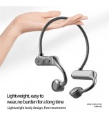 K69 Bone Conduction Bluetooth Headset Wireless Ear-Hook Sports Headphone IPX5 Waterproof Earphone