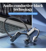 K69 Bone Conduction Bluetooth Headset Wireless Ear-Hook Sports Headphone IPX5 Waterproof Earphone